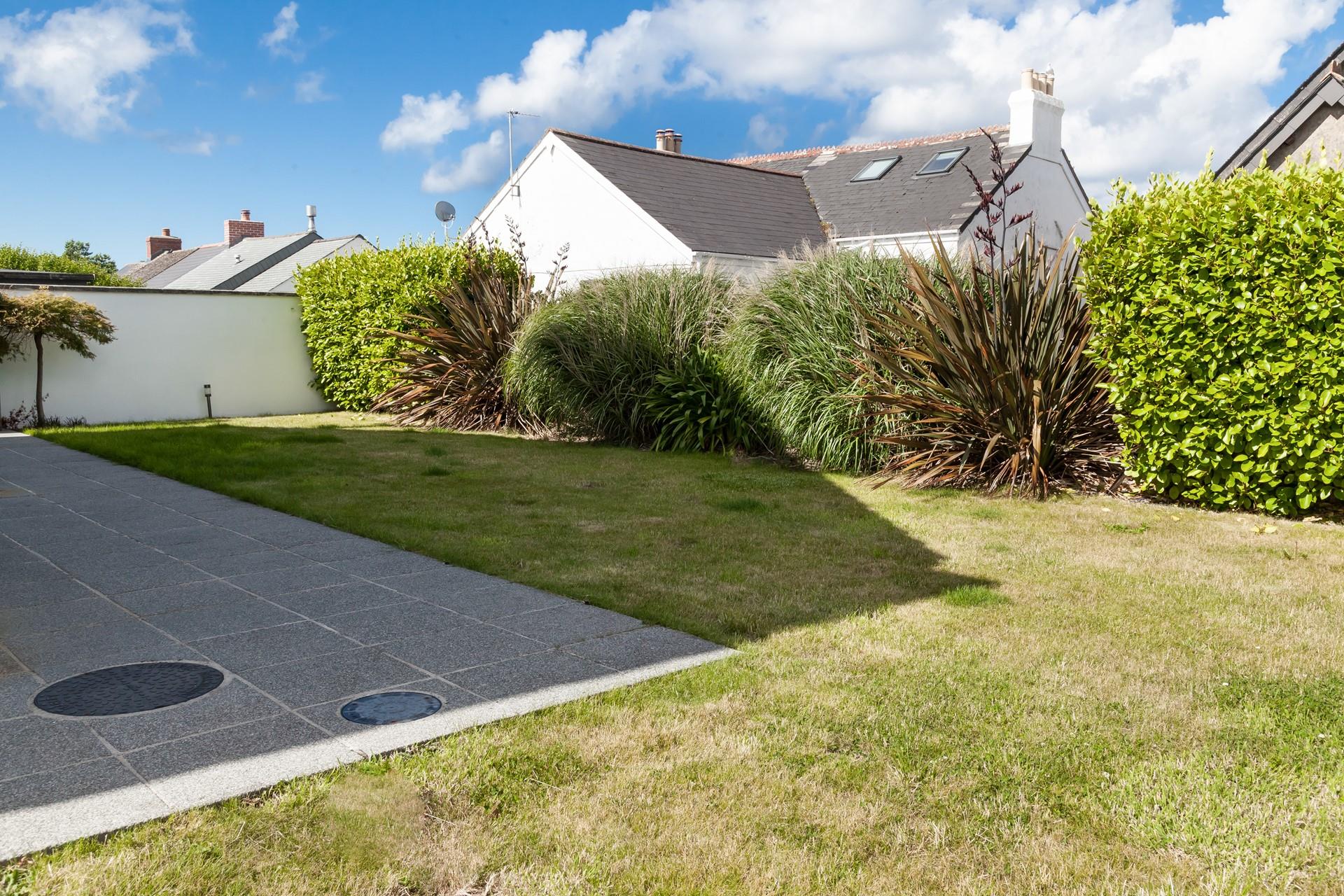 The private enclosed garden is perfect for children and your furry-legged friend to play in.