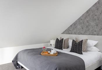 There is the added bonus of underfloor heating throughout the property.