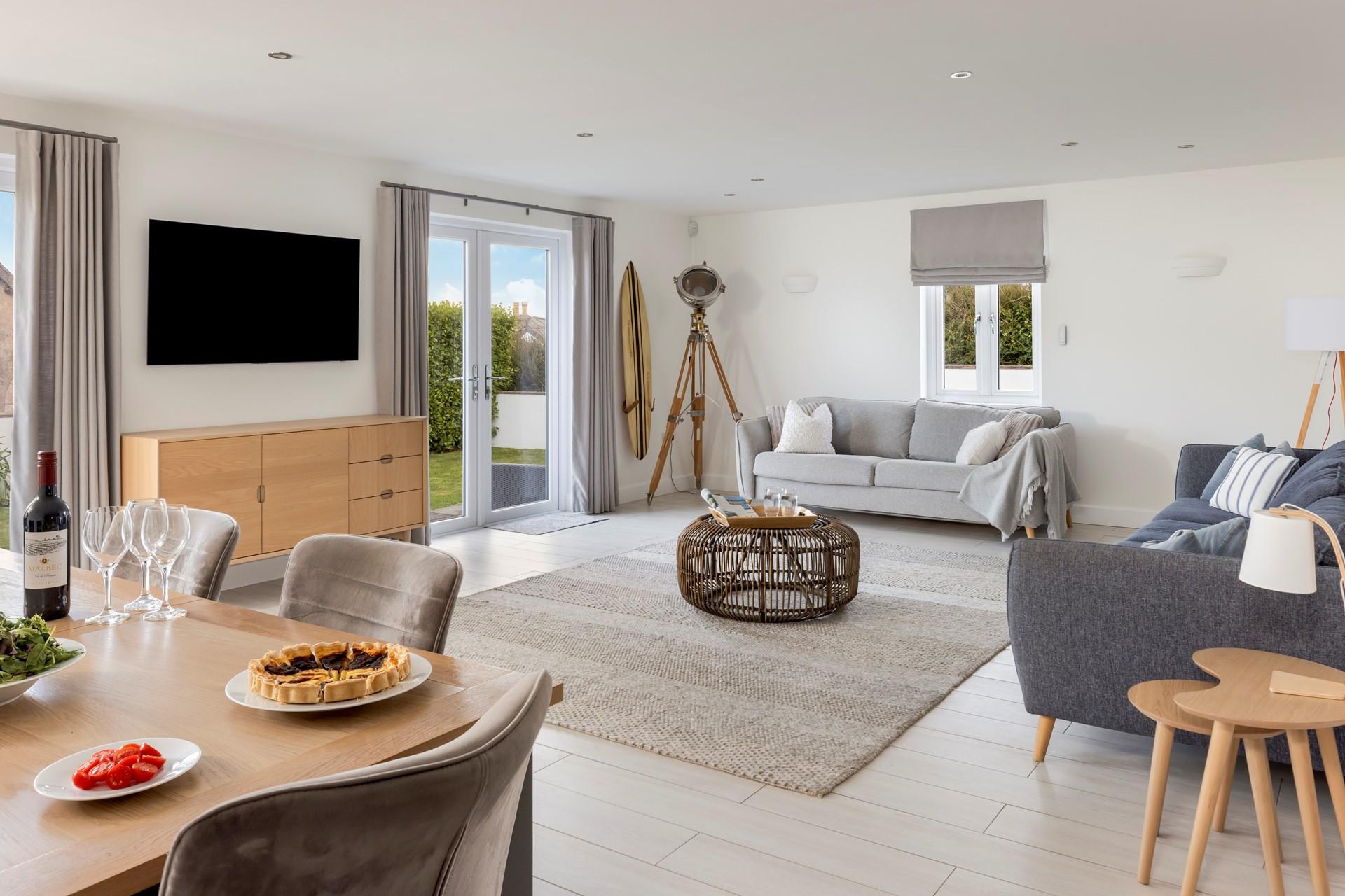 Luxury furnishings and stylish interiors fill this gorgeous home.