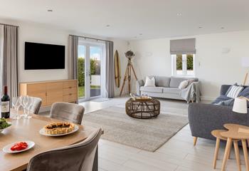 Luxury furnishings and stylish interiors fill this gorgeous home.