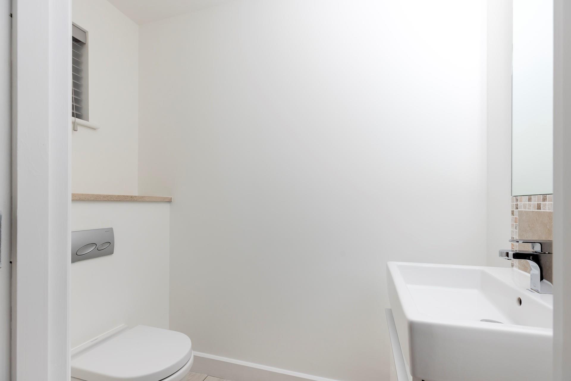 There's a handy cloakroom on the ground floor!