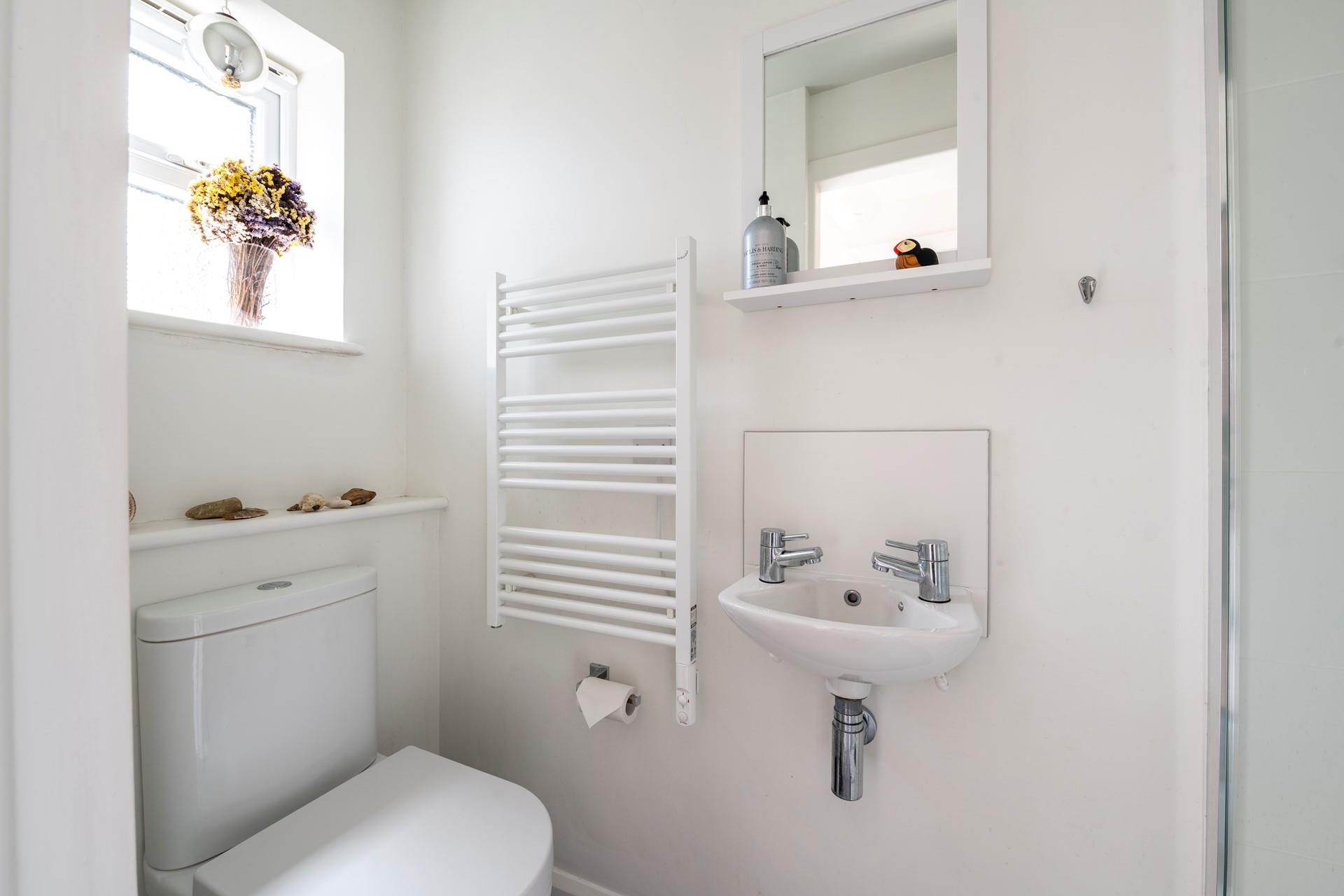 There are 2 bathrooms to choose from - perfect for getting the whole family ready in the morning. 