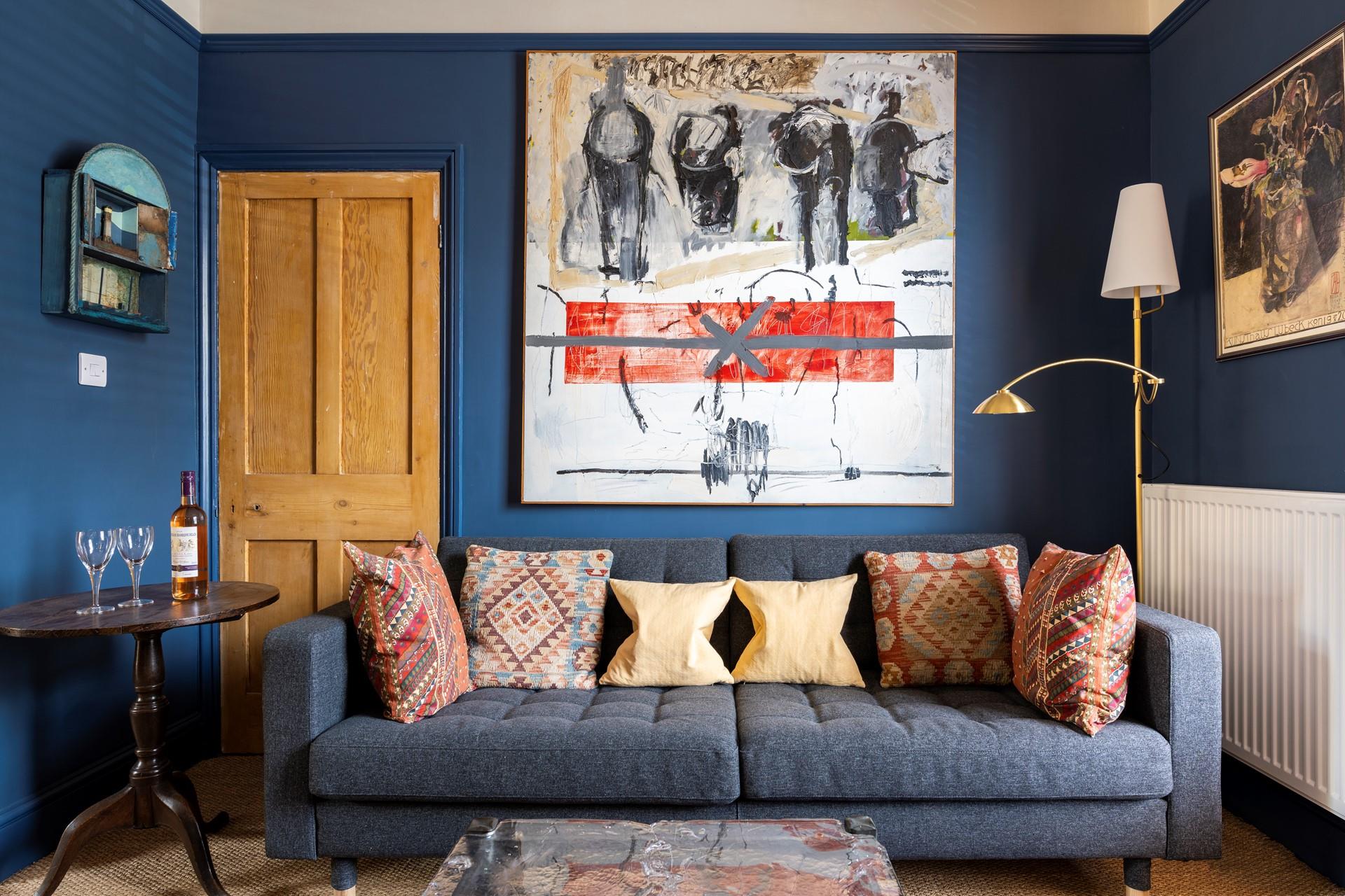 Open a bottle of wine to sip on a leisurely evening spent in.