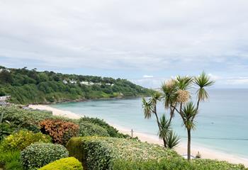 Take in the views of breathtaking Carbis Bay beach from dawn to dusk.