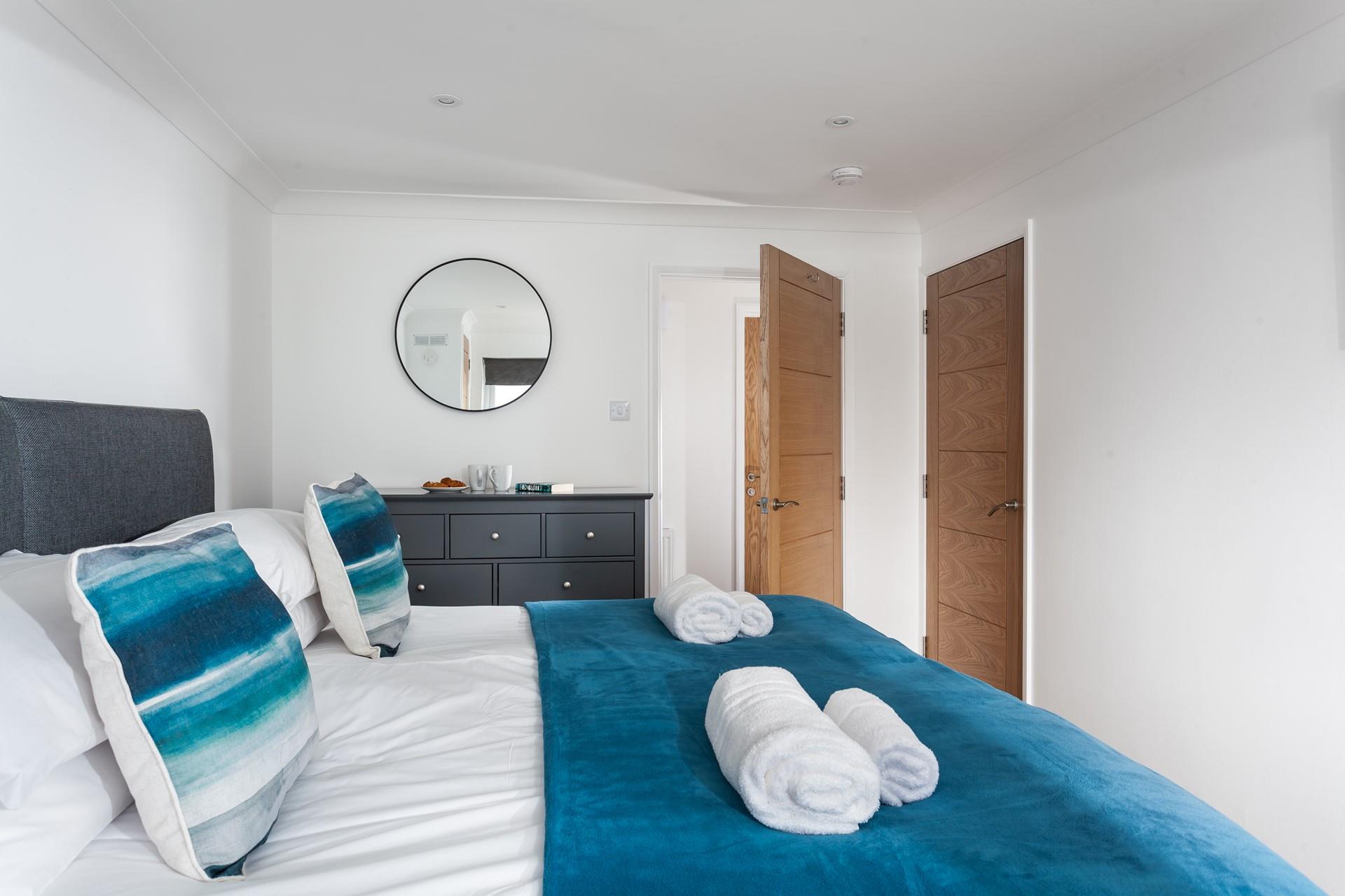 Wake up and sip your morning coffee in bed whilst discussing the plans for the day.