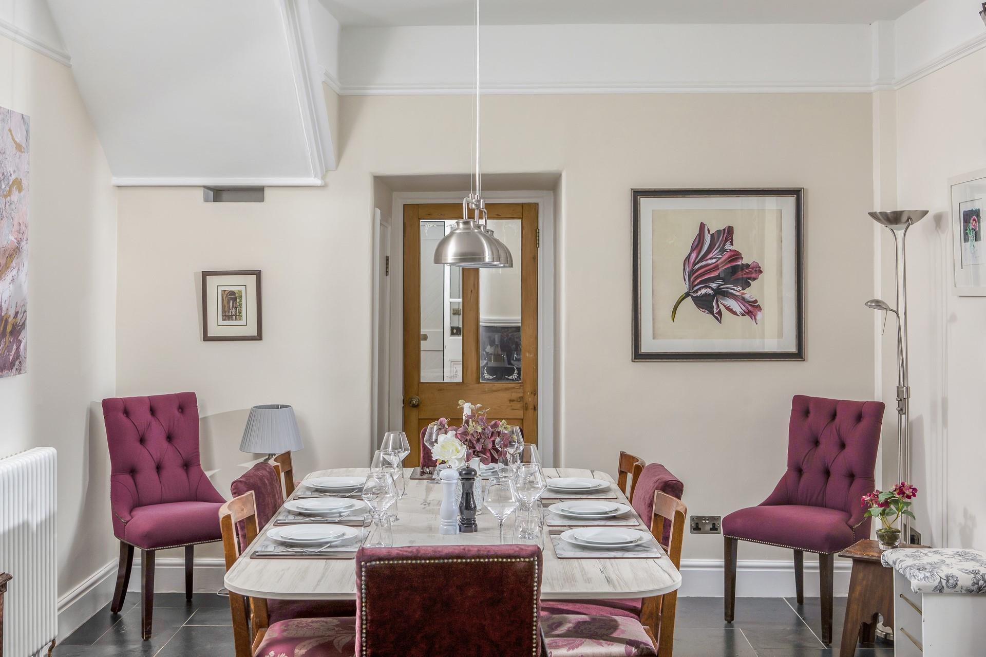 High-quality furnishings fill this opulent home.