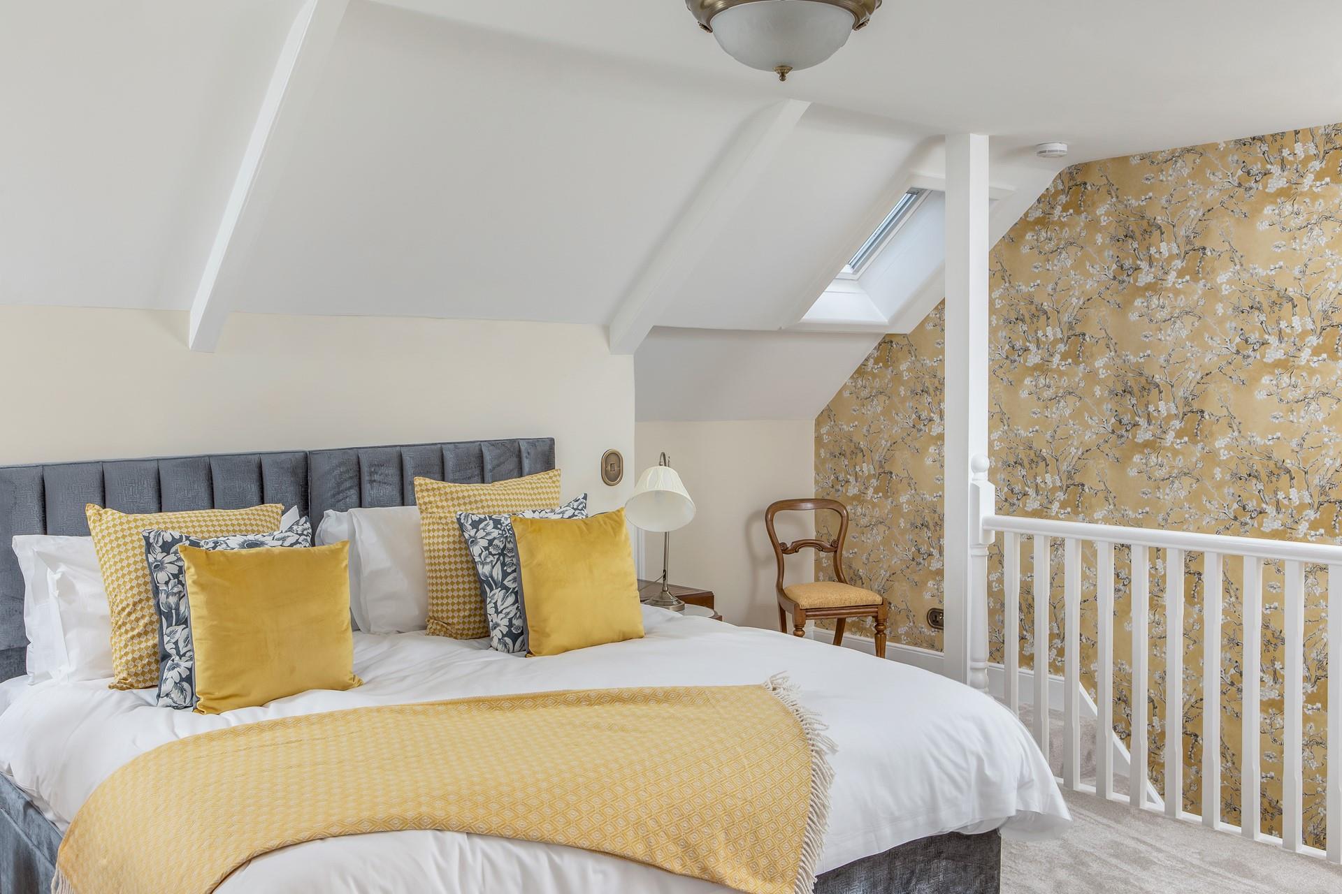 Sink into the luxurious mattress dreaming of your next Cornish adventure.