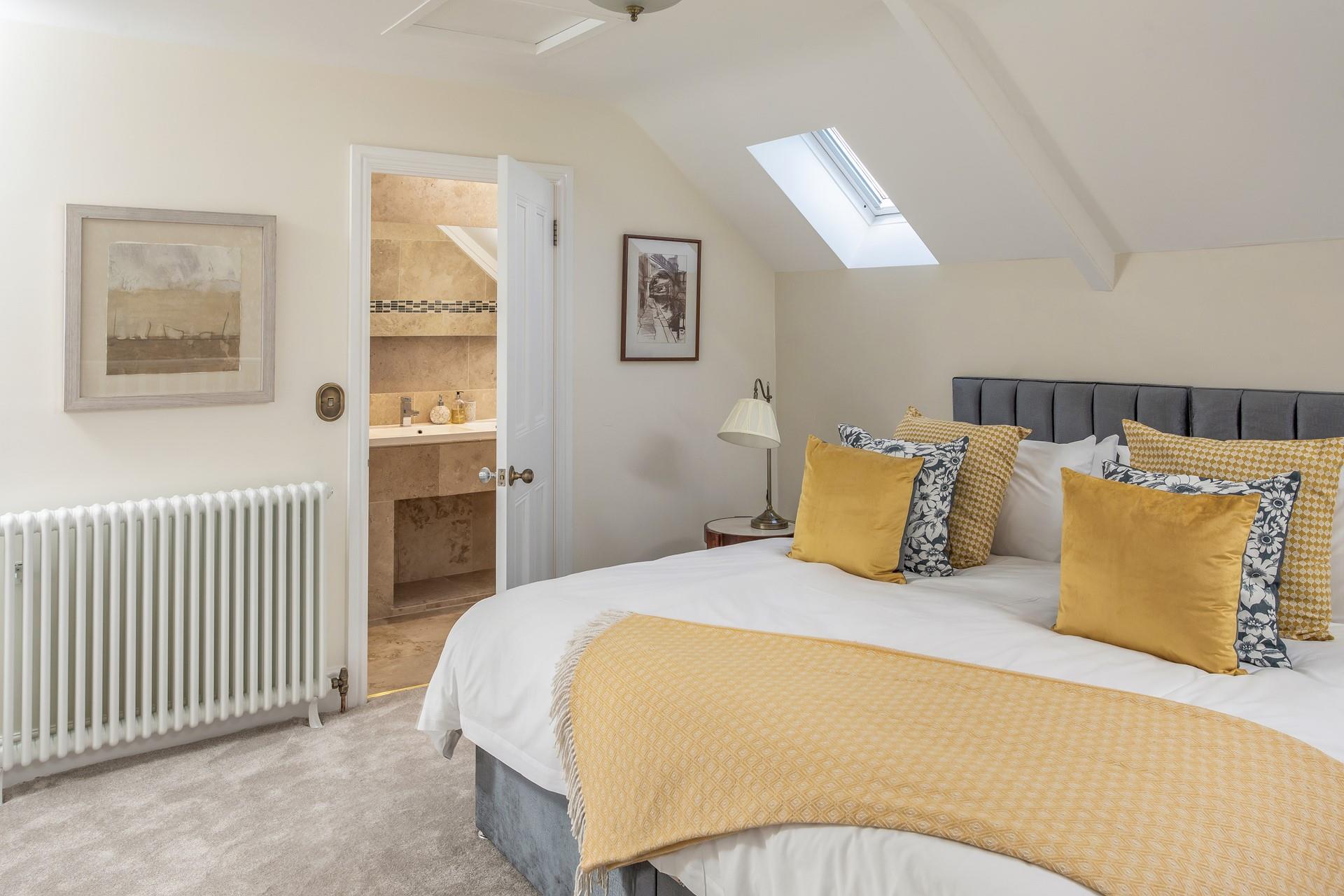 Bedroom 4 has an en suite so you can roll out of bed in the morning and jump in the shower to start the day.