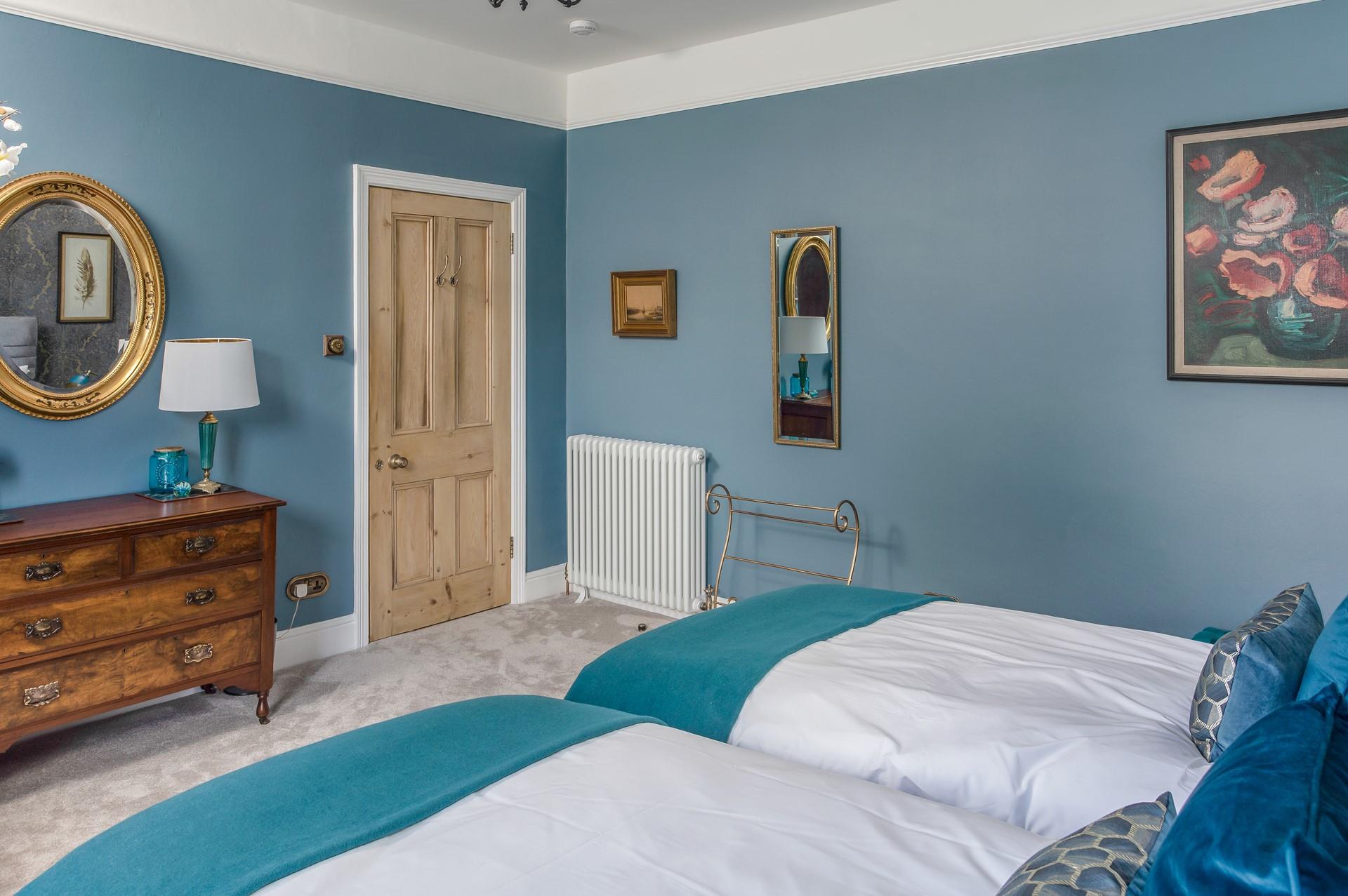 Stylish artwork and traditional furnishings are in keeping with the property's period character.