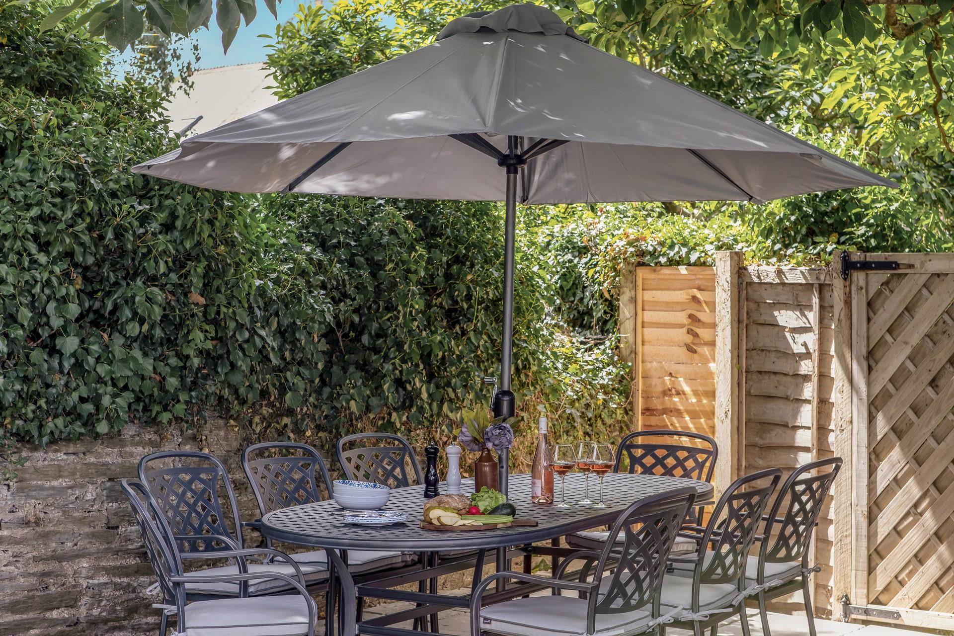 Pour yourself a cold glass of wine to sip as the sun comes down.