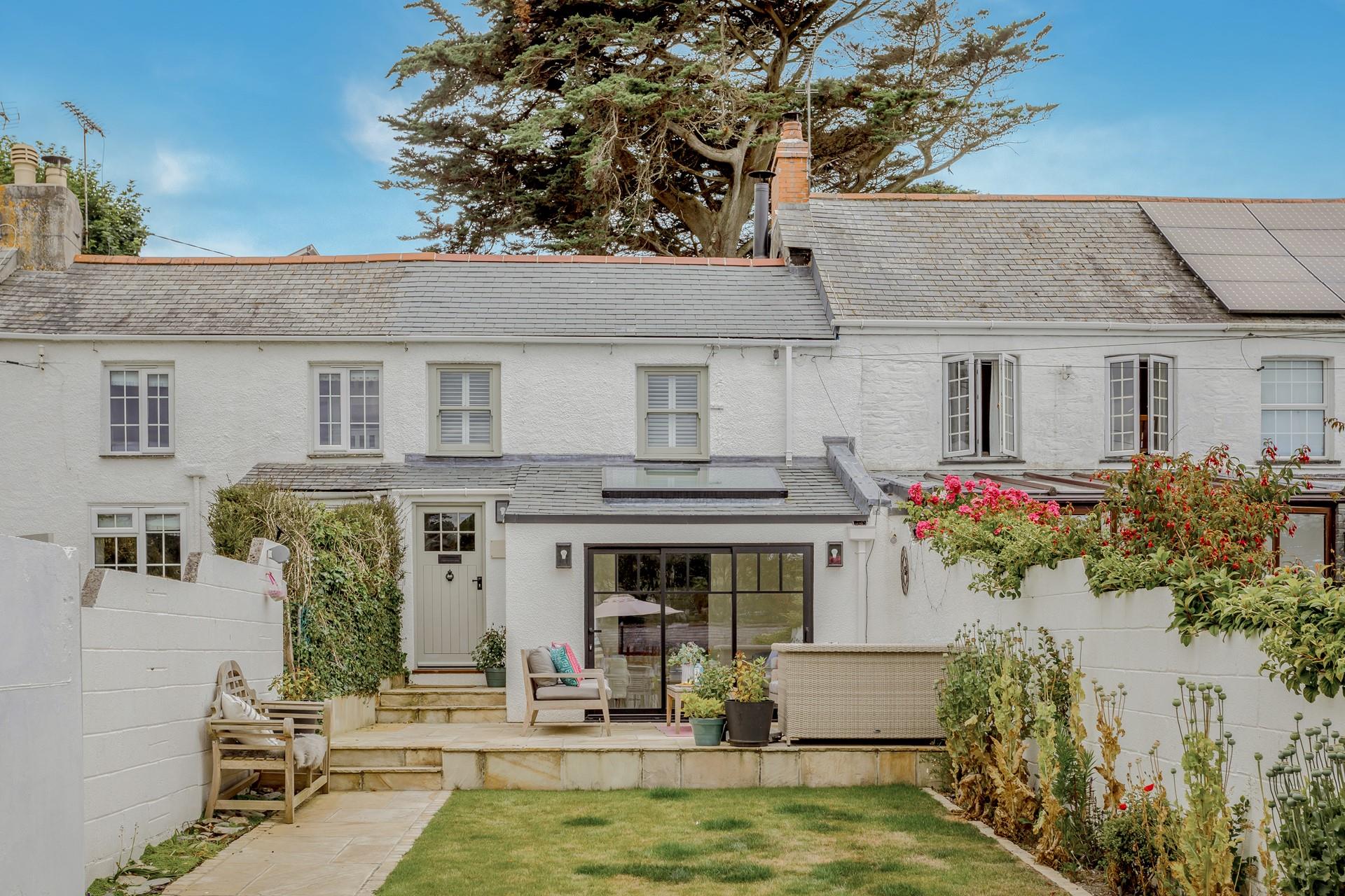 The garden is enclosed and provides a fabulous space for enjoying the long summer days. 