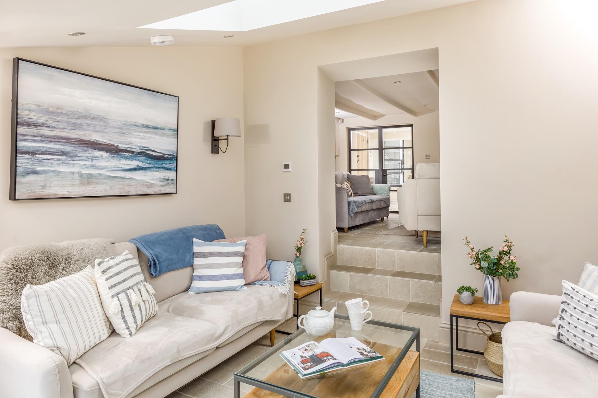 Enjoy some peace and quiet away from the hustle and bustle in the tranquillity of the sunroom. 