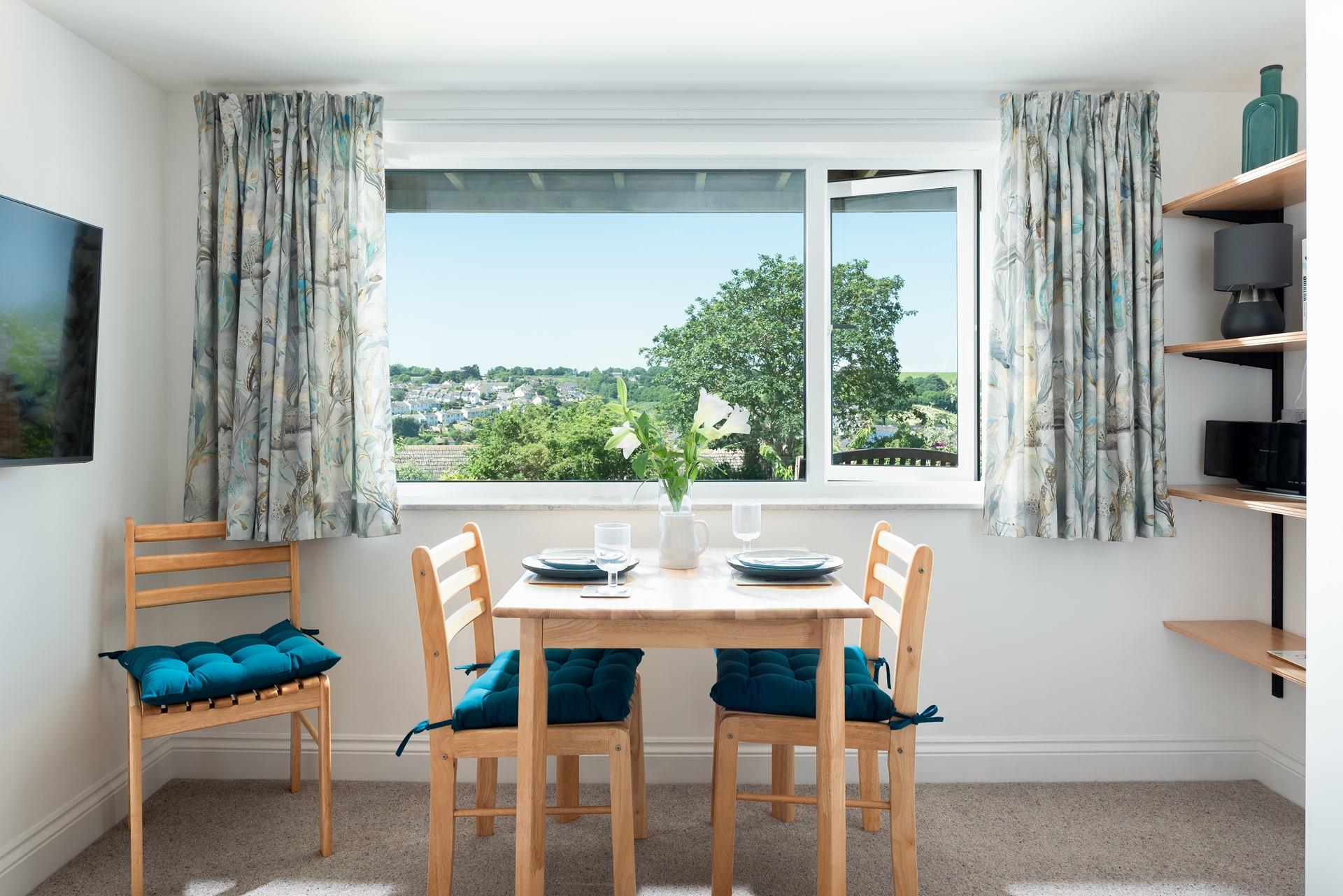 Sit around the dining table and tuck into your favourite meal.