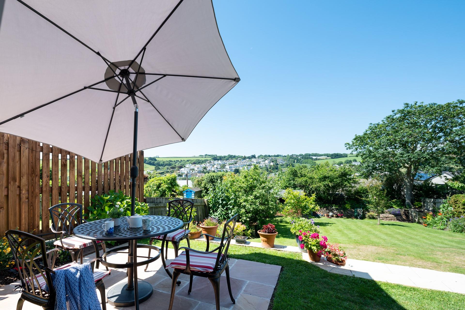 Take your morning cuppa outside to sip in the morning sun.