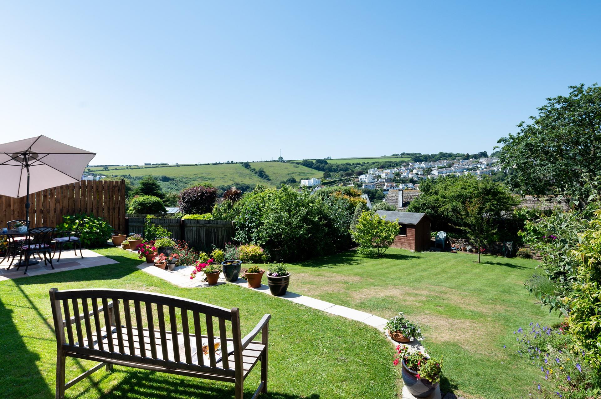 There is plenty of seating outside perfect for getting stuck into a good book.