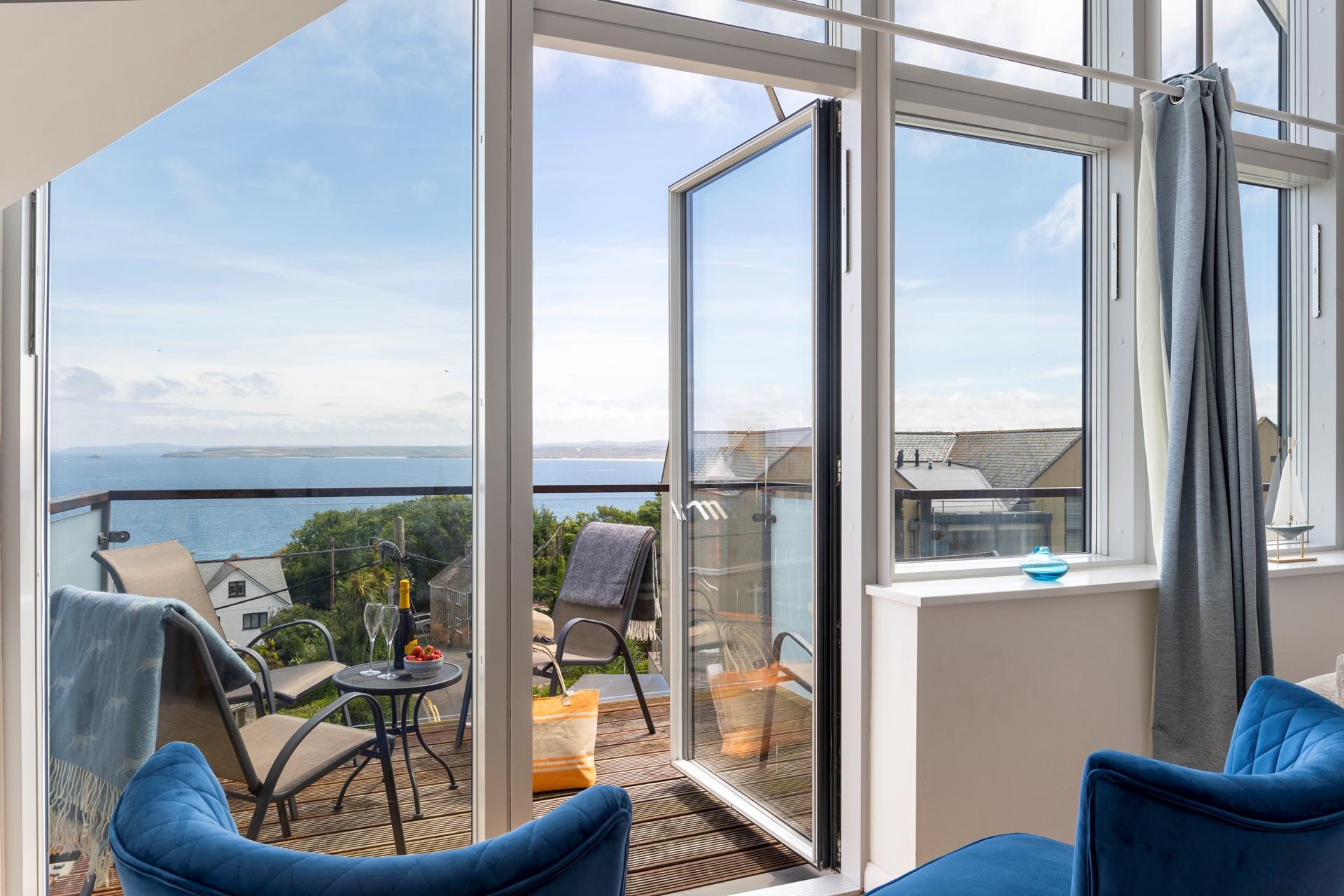 Open a bottle of prosecco to sip on the balcony on a sunny evening.