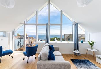 Aqua Vista Loft in Porthminster