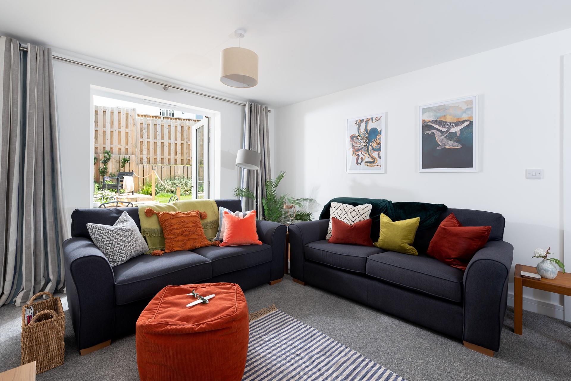 Holidays are all about relaxing, enjoy the comfortable sofas to do just that. 