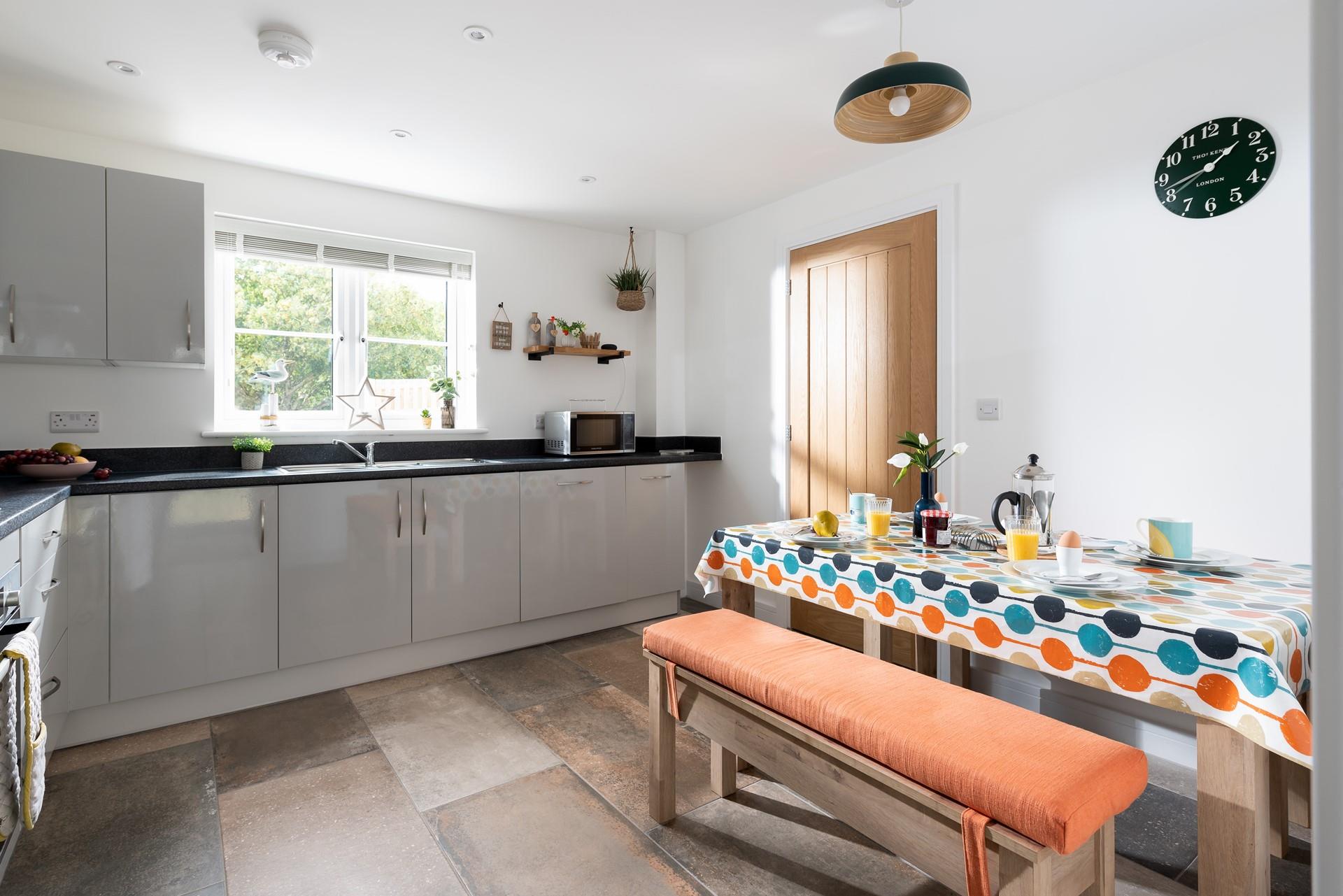 Tuck into eggs for breakfast before heading out for the day.