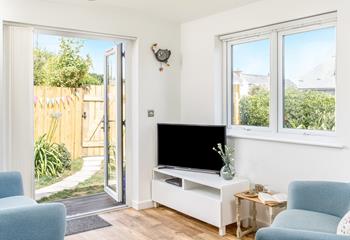 Amazing views of the garden from the living room.