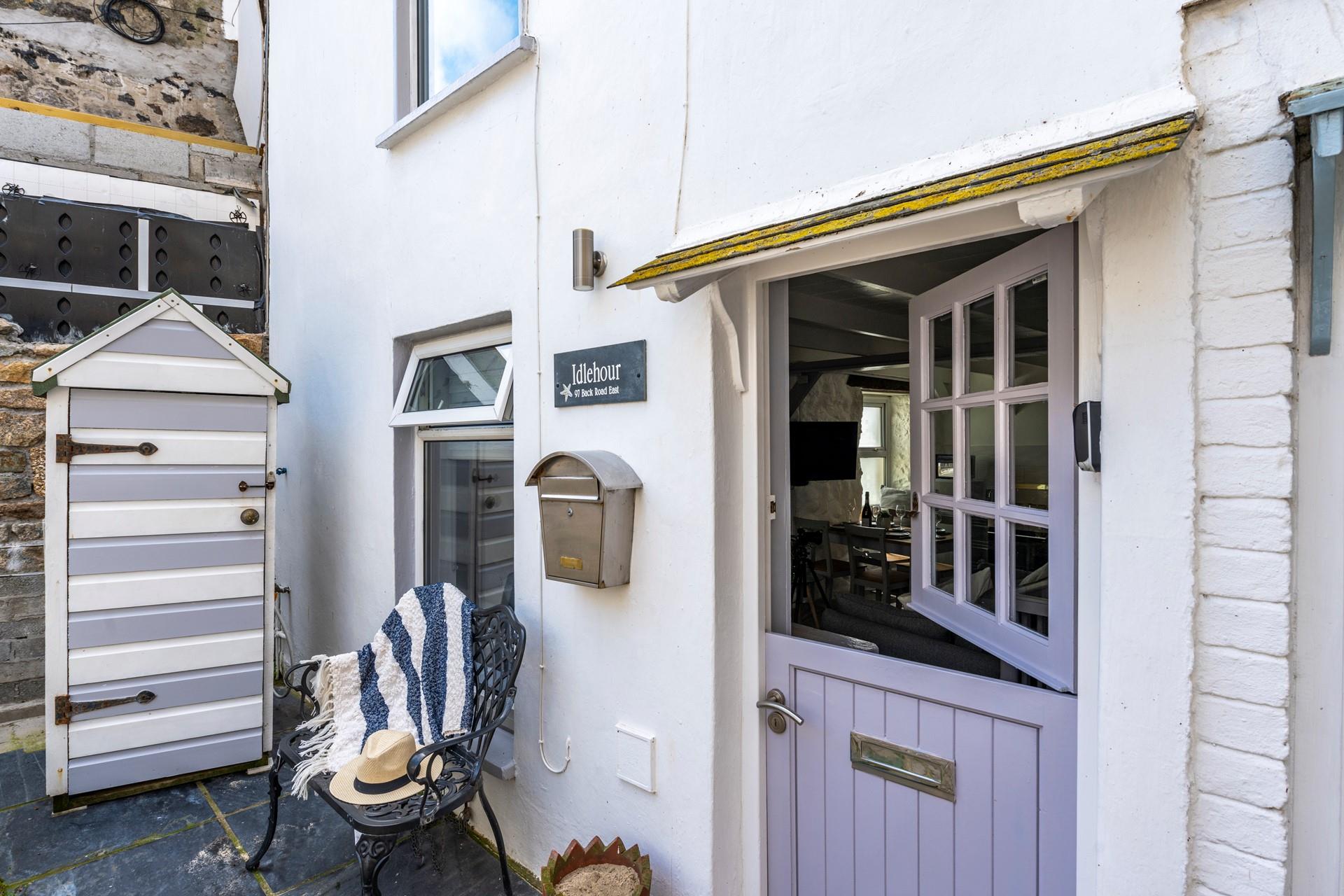 Open the stable-style door in the morning to sip your morning cuppa listening to the town wake up.