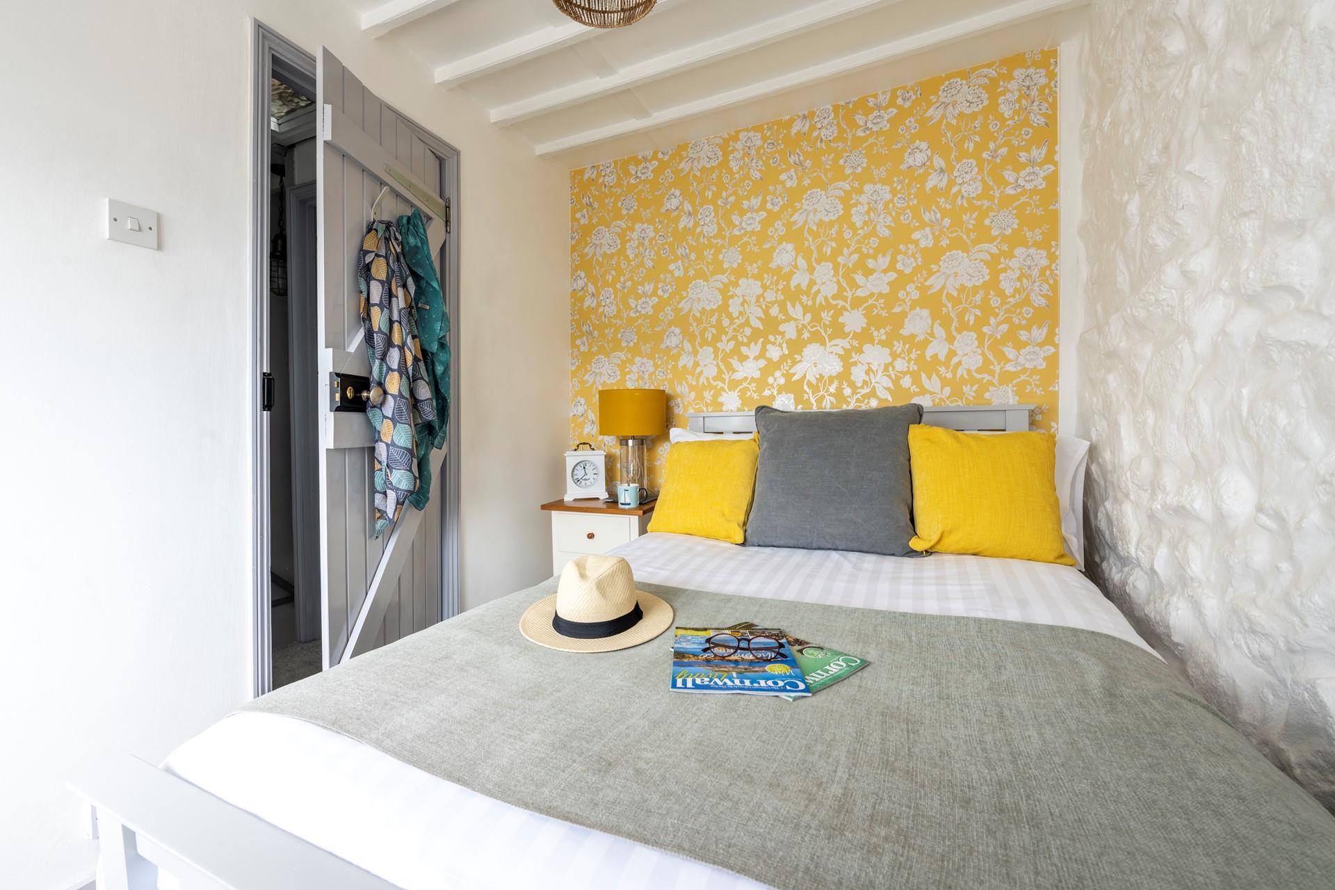 Bedroom 1 has a spacious double bed offering the perfect night's sleep.