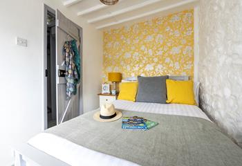 Bedroom 1 has a spacious double bed offering the perfect night's sleep.