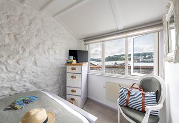 Wake up to sea views across the quirky rooftops of St Ives.