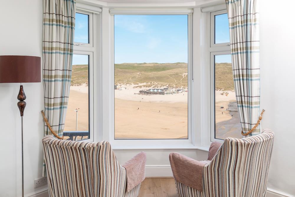Front row seats for the best view in town, especially when the skies turn golden and the sun sets into the sea.