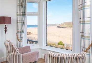 Located on the cliffside, the beach is just a short stroll away!