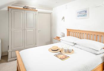 Tuck into bed after a memorable day of exploring Cornwall.