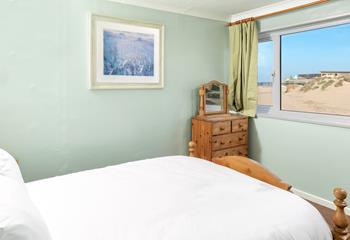 Magnificent beach and sea views from the master bedroom!