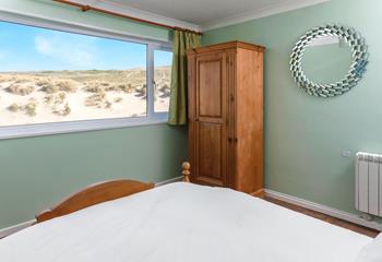 You'll sleep soundly in the soft sheets after a day or exploring the coast.