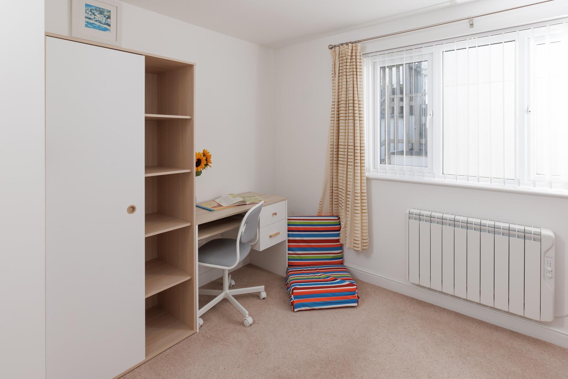 A cute corner for curling up with a story.