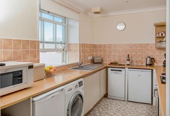 Admire the views whilst you prepare dinner in the kitchen.