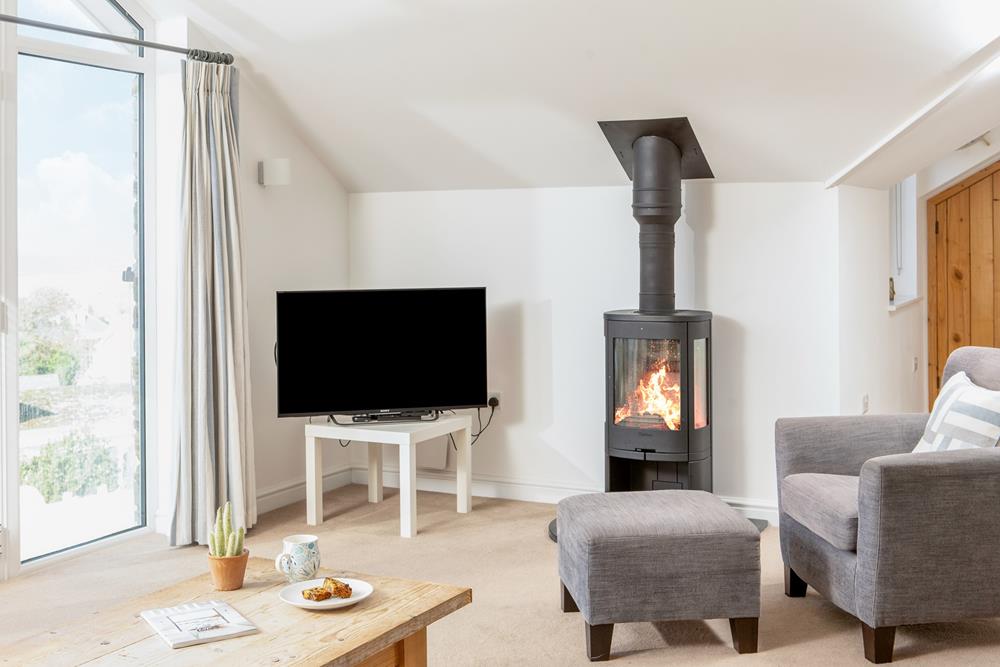 Put your feet up and sip tea relaxing next to the woodburner on cosy winter evenings.