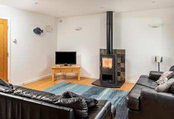 Spend sunny days on the beach and cosy evenings around the log burner.