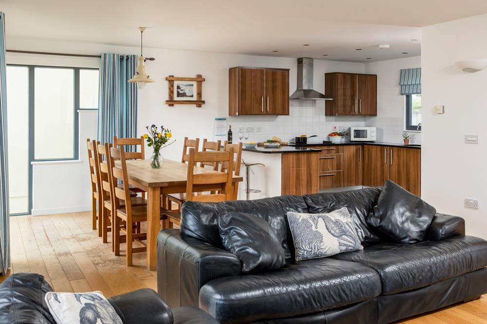 Open plan living means you can really make the most of time together.