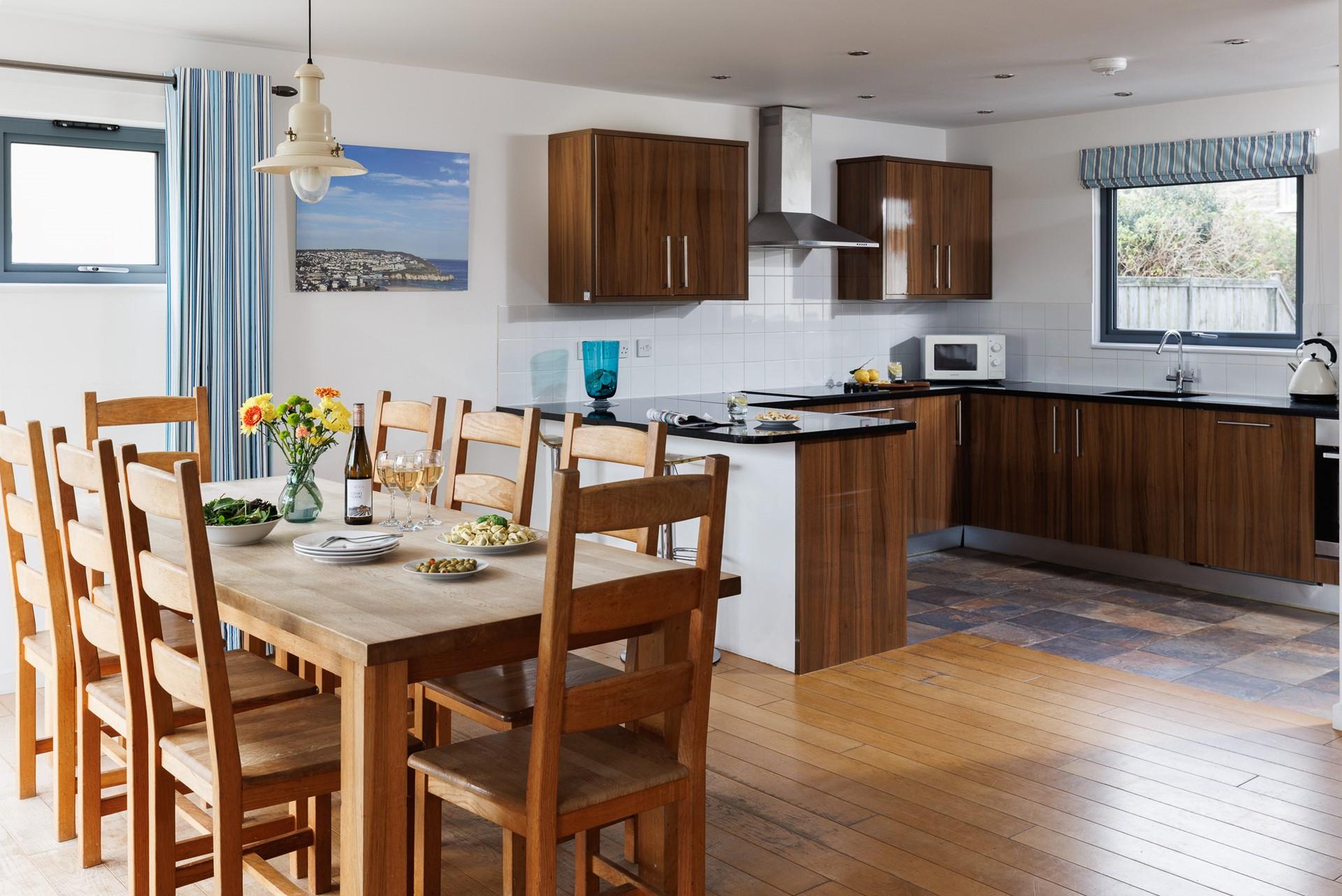 All the space you need for family dinners or games nights!