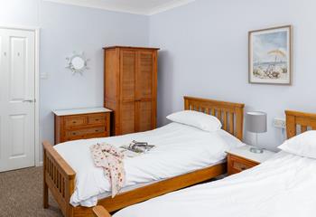 The kids will love waking up to beautiful views of the sand dunes.