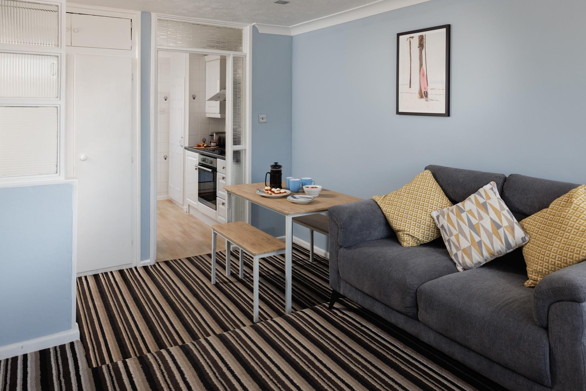 Open plan living and dining makes the most of the space!