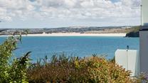 Look over to Hayle's 3 miles of golden sand across the Bay.