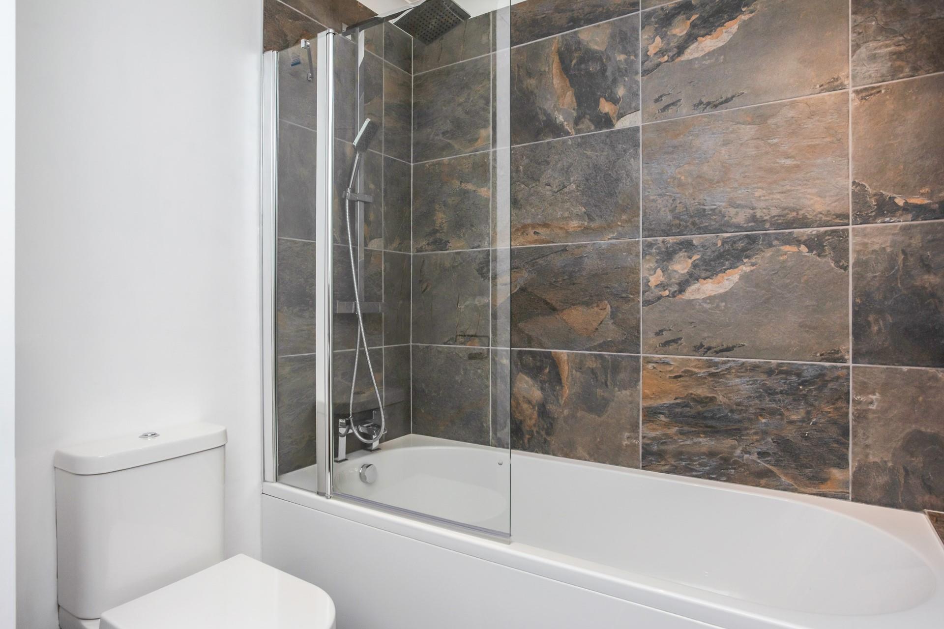 Relax and unwind with a soak in a deep bubble bath.