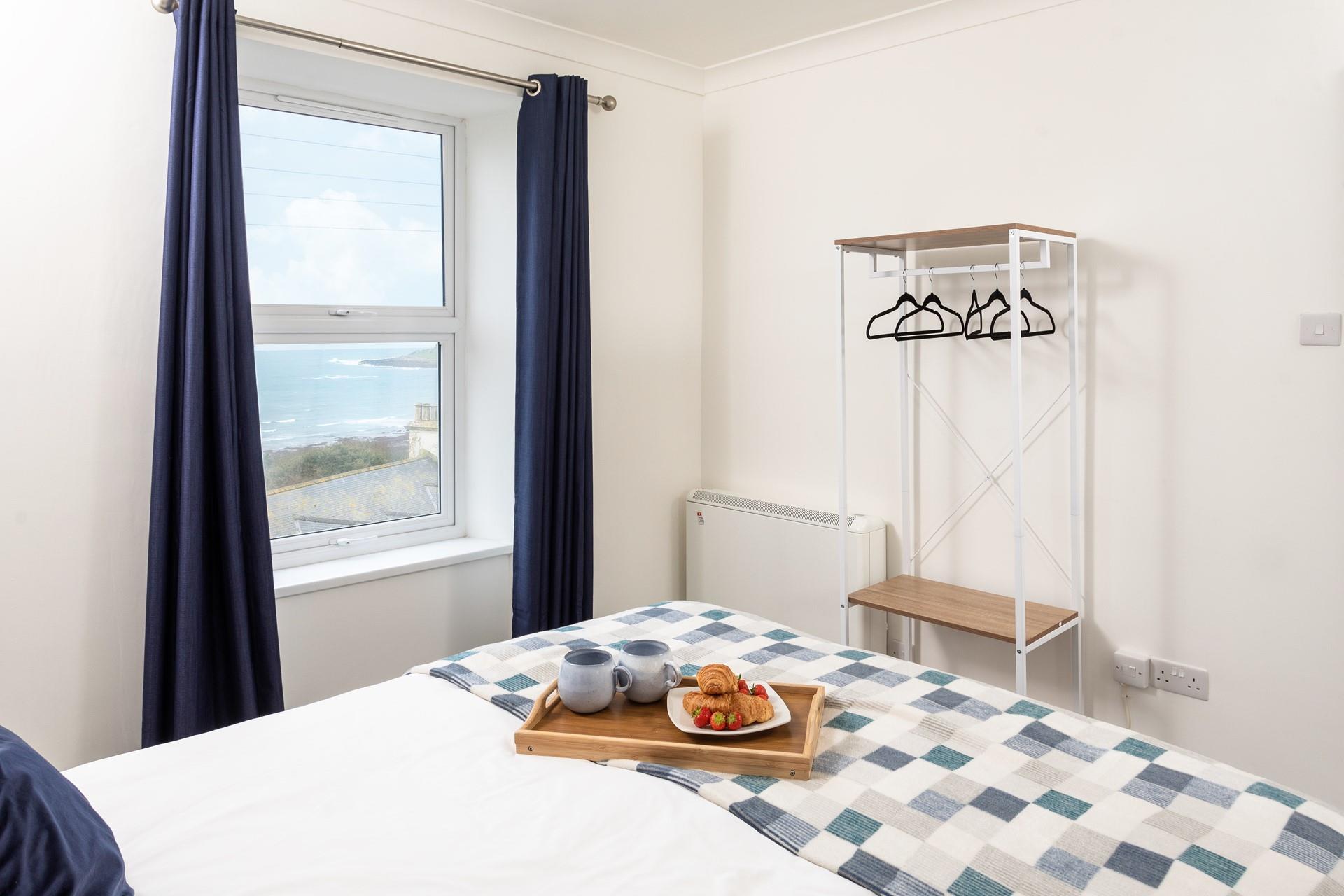 Wake up and tuck into breakfast in bed whilst gazing out at the sea view.