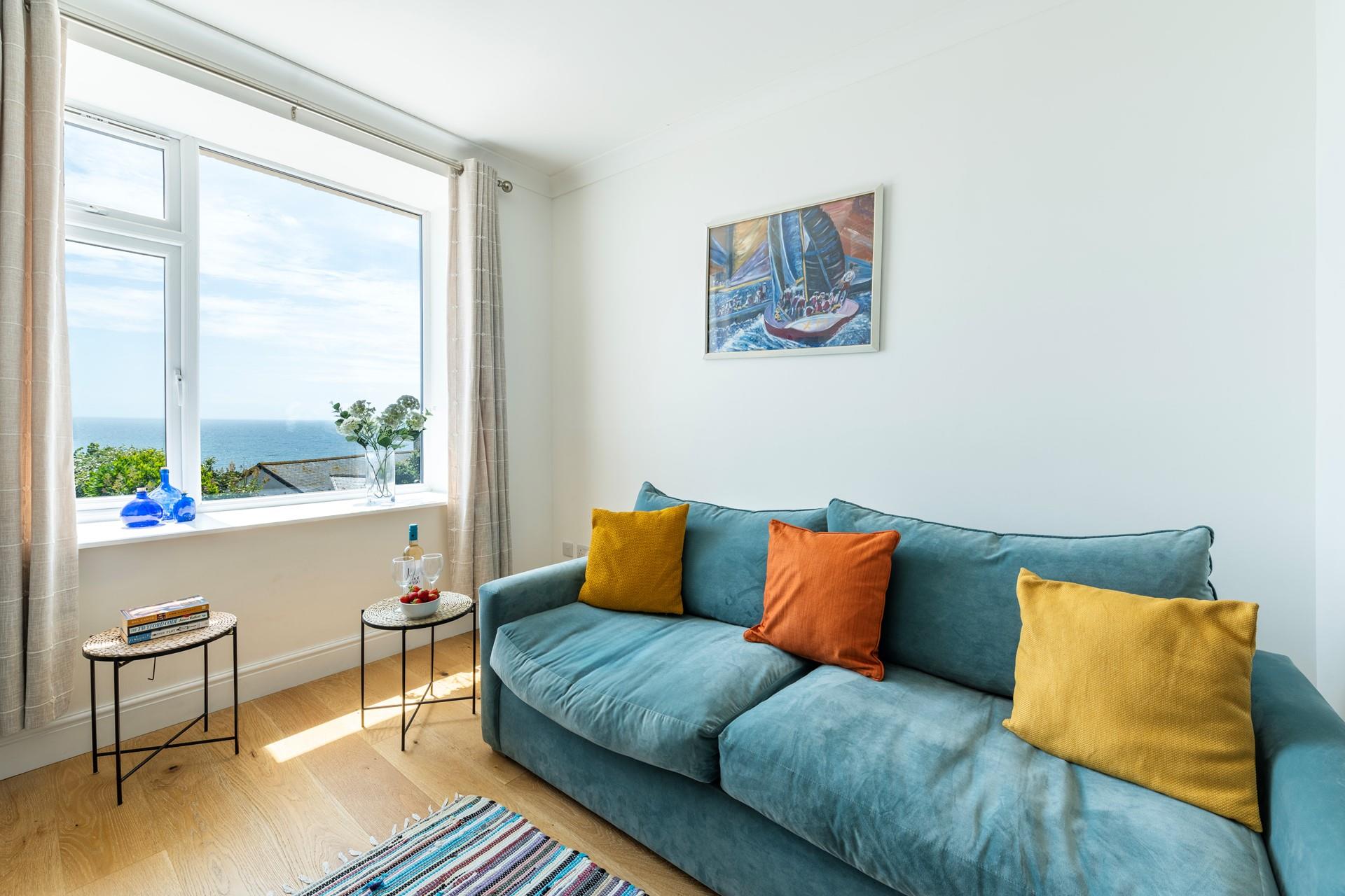 On a fine clear day, you can see right across to The Lizard!