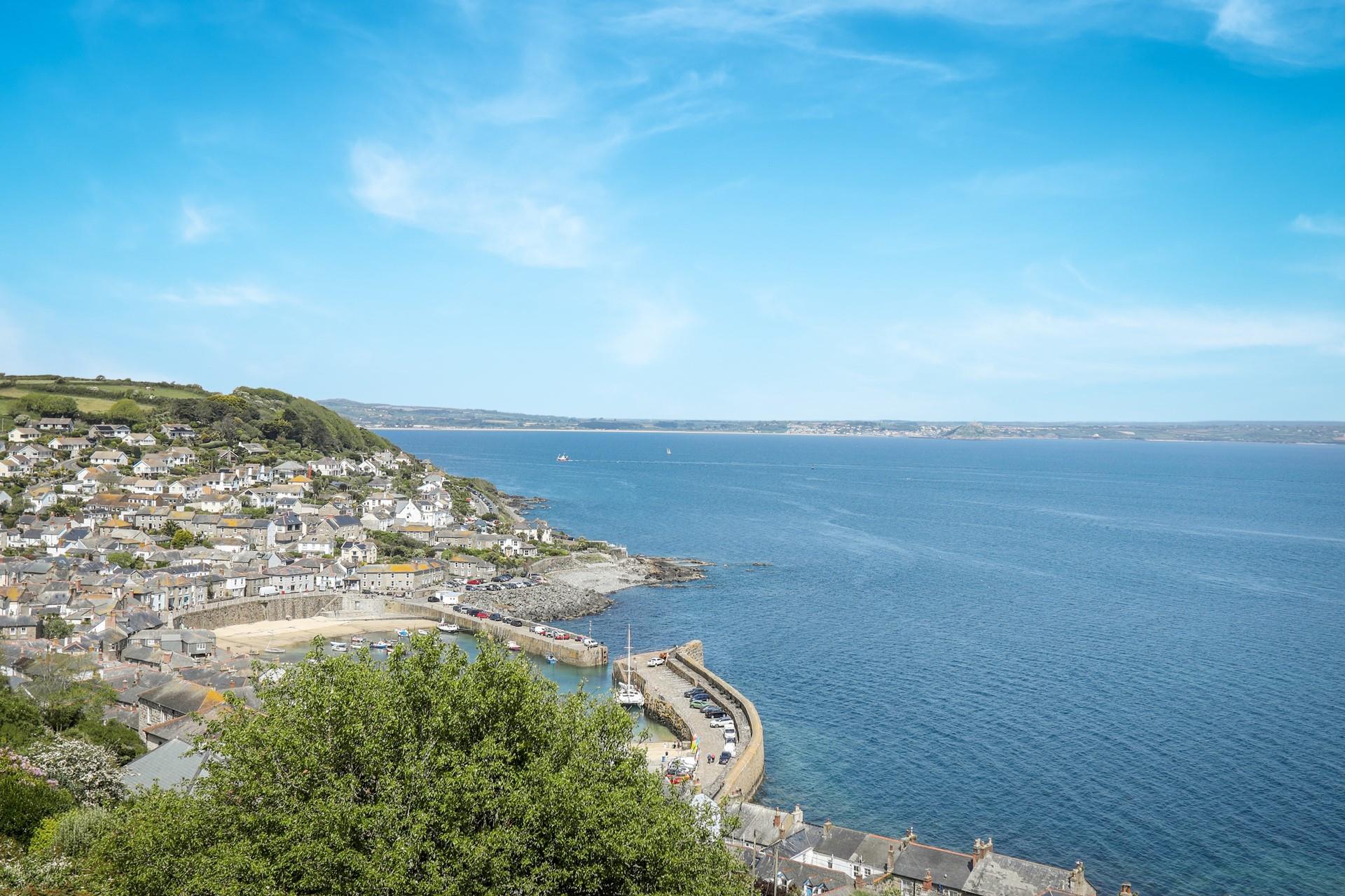 Walk down to Mousehole for a dip in azure waters in the harbour.
