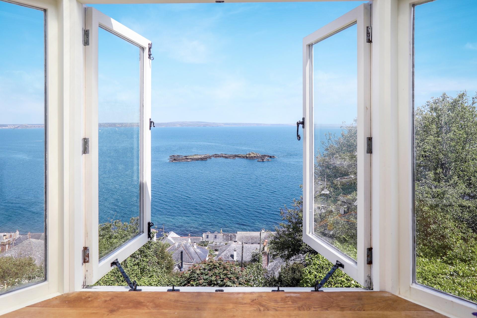 Open the windows and let the sounds of the coast fill the cottage.