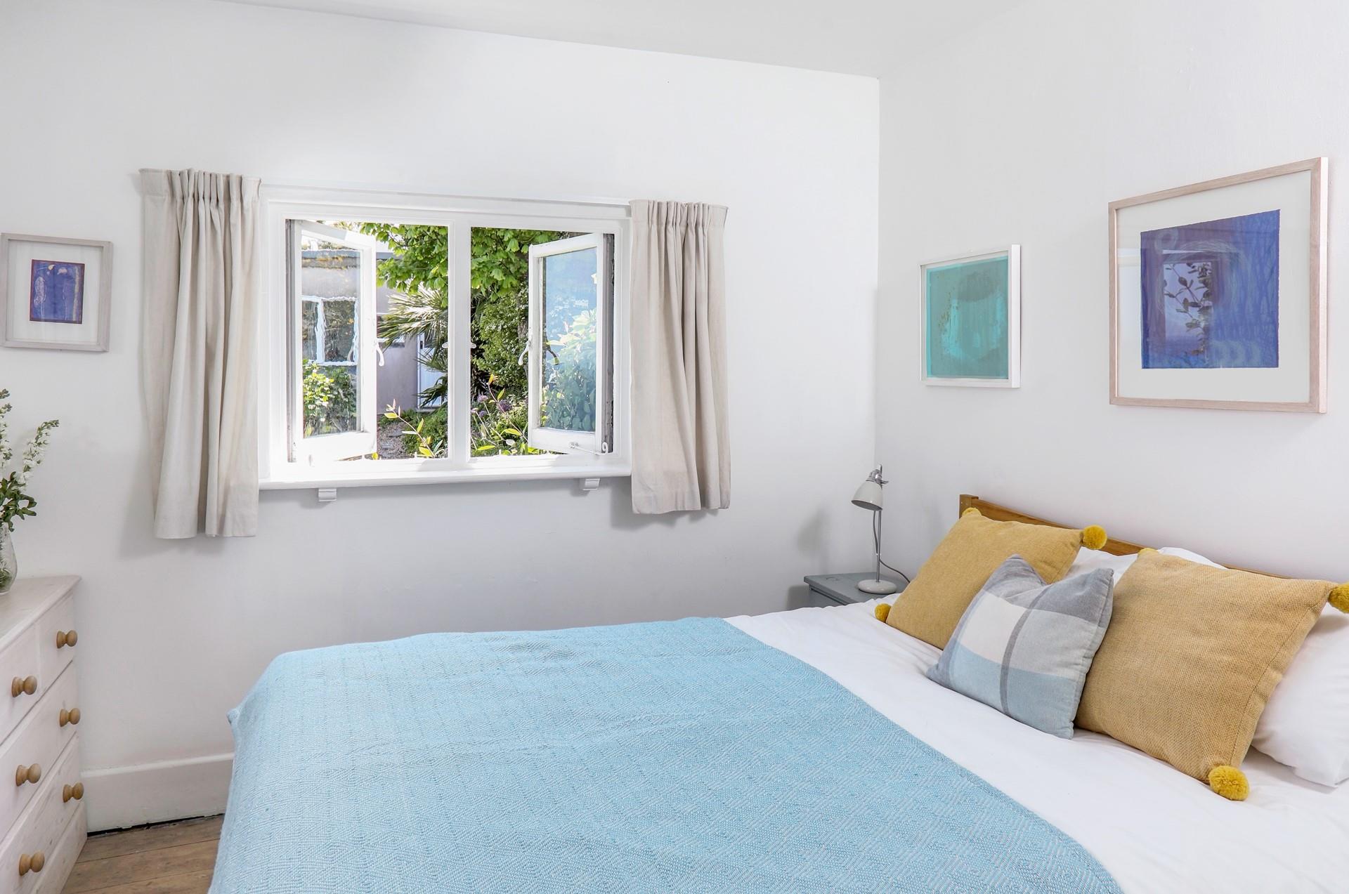 Settle in the soft sheets and drift off for a blissful night's sleep.