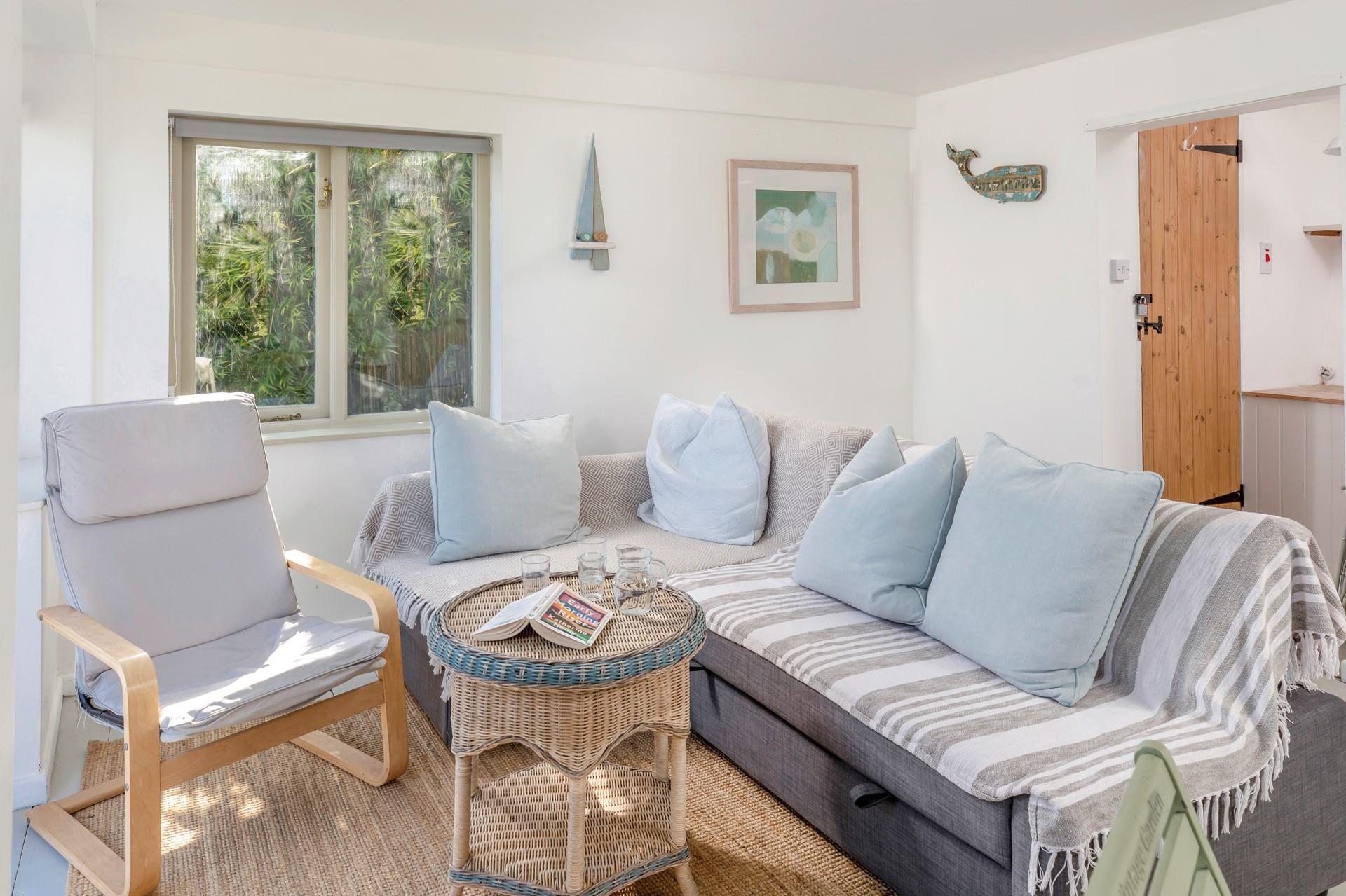 Lose yourself in a good book overlooking the stunning sea vistas.