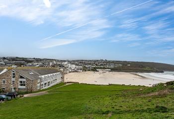 Parking is included so you can explore Cornwall with a space to come back to.